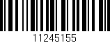 Código de barras (EAN, GTIN, SKU, ISBN): '11245155'