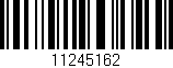 Código de barras (EAN, GTIN, SKU, ISBN): '11245162'
