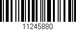 Código de barras (EAN, GTIN, SKU, ISBN): '11245880'