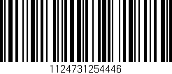 Código de barras (EAN, GTIN, SKU, ISBN): '1124731254446'