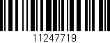 Código de barras (EAN, GTIN, SKU, ISBN): '11247719'