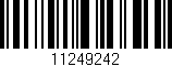 Código de barras (EAN, GTIN, SKU, ISBN): '11249242'