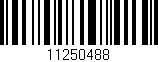 Código de barras (EAN, GTIN, SKU, ISBN): '11250488'