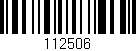 Código de barras (EAN, GTIN, SKU, ISBN): '112506'
