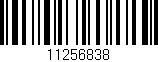 Código de barras (EAN, GTIN, SKU, ISBN): '11256838'