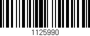 Código de barras (EAN, GTIN, SKU, ISBN): '1125990'