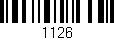 Código de barras (EAN, GTIN, SKU, ISBN): '1126'