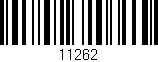 Código de barras (EAN, GTIN, SKU, ISBN): '11262'