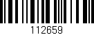 Código de barras (EAN, GTIN, SKU, ISBN): '112659'