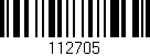 Código de barras (EAN, GTIN, SKU, ISBN): '112705'