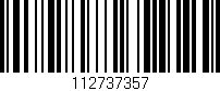 Código de barras (EAN, GTIN, SKU, ISBN): '112737357'