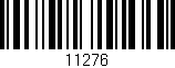 Código de barras (EAN, GTIN, SKU, ISBN): '11276'