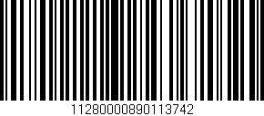 Código de barras (EAN, GTIN, SKU, ISBN): '11280000890113742'