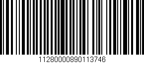 Código de barras (EAN, GTIN, SKU, ISBN): '11280000890113746'