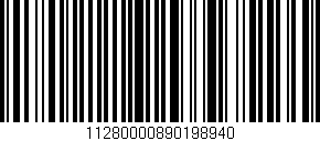 Código de barras (EAN, GTIN, SKU, ISBN): '11280000890198940'