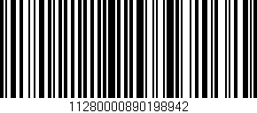 Código de barras (EAN, GTIN, SKU, ISBN): '11280000890198942'