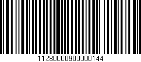 Código de barras (EAN, GTIN, SKU, ISBN): '11280000900000144'