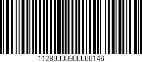 Código de barras (EAN, GTIN, SKU, ISBN): '11280000900000146'