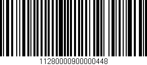 Código de barras (EAN, GTIN, SKU, ISBN): '11280000900000448'