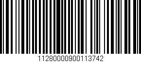 Código de barras (EAN, GTIN, SKU, ISBN): '11280000900113742'