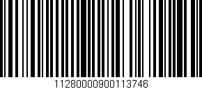 Código de barras (EAN, GTIN, SKU, ISBN): '11280000900113746'