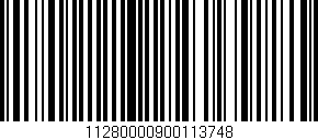 Código de barras (EAN, GTIN, SKU, ISBN): '11280000900113748'