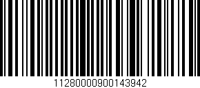 Código de barras (EAN, GTIN, SKU, ISBN): '11280000900143942'