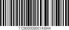 Código de barras (EAN, GTIN, SKU, ISBN): '11280000900143944'