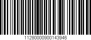 Código de barras (EAN, GTIN, SKU, ISBN): '11280000900143946'
