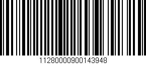 Código de barras (EAN, GTIN, SKU, ISBN): '11280000900143948'