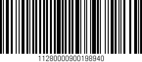 Código de barras (EAN, GTIN, SKU, ISBN): '11280000900198940'