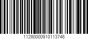 Código de barras (EAN, GTIN, SKU, ISBN): '11280000910113746'