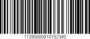 Código de barras (EAN, GTIN, SKU, ISBN): '11280000910152340'