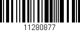 Código de barras (EAN, GTIN, SKU, ISBN): '11280877'