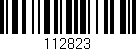 Código de barras (EAN, GTIN, SKU, ISBN): '112823'