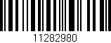Código de barras (EAN, GTIN, SKU, ISBN): '11282980'