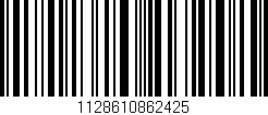Código de barras (EAN, GTIN, SKU, ISBN): '1128610862425'