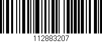 Código de barras (EAN, GTIN, SKU, ISBN): '112883207'