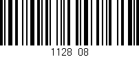 Código de barras (EAN, GTIN, SKU, ISBN): '1128/08'