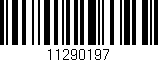 Código de barras (EAN, GTIN, SKU, ISBN): '11290197'