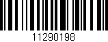 Código de barras (EAN, GTIN, SKU, ISBN): '11290198'