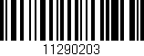 Código de barras (EAN, GTIN, SKU, ISBN): '11290203'