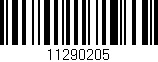 Código de barras (EAN, GTIN, SKU, ISBN): '11290205'