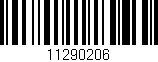 Código de barras (EAN, GTIN, SKU, ISBN): '11290206'