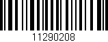 Código de barras (EAN, GTIN, SKU, ISBN): '11290208'