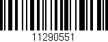 Código de barras (EAN, GTIN, SKU, ISBN): '11290551'