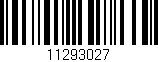 Código de barras (EAN, GTIN, SKU, ISBN): '11293027'