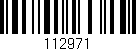 Código de barras (EAN, GTIN, SKU, ISBN): '112971'