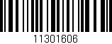Código de barras (EAN, GTIN, SKU, ISBN): '11301606'