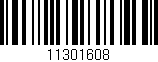 Código de barras (EAN, GTIN, SKU, ISBN): '11301608'